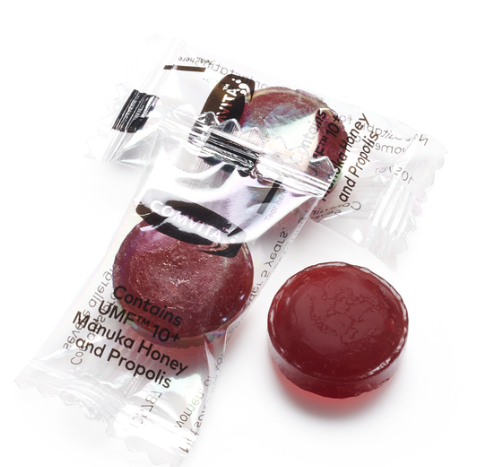 Propolis & Elderberry Throat Lozenges – 40 Pieces
