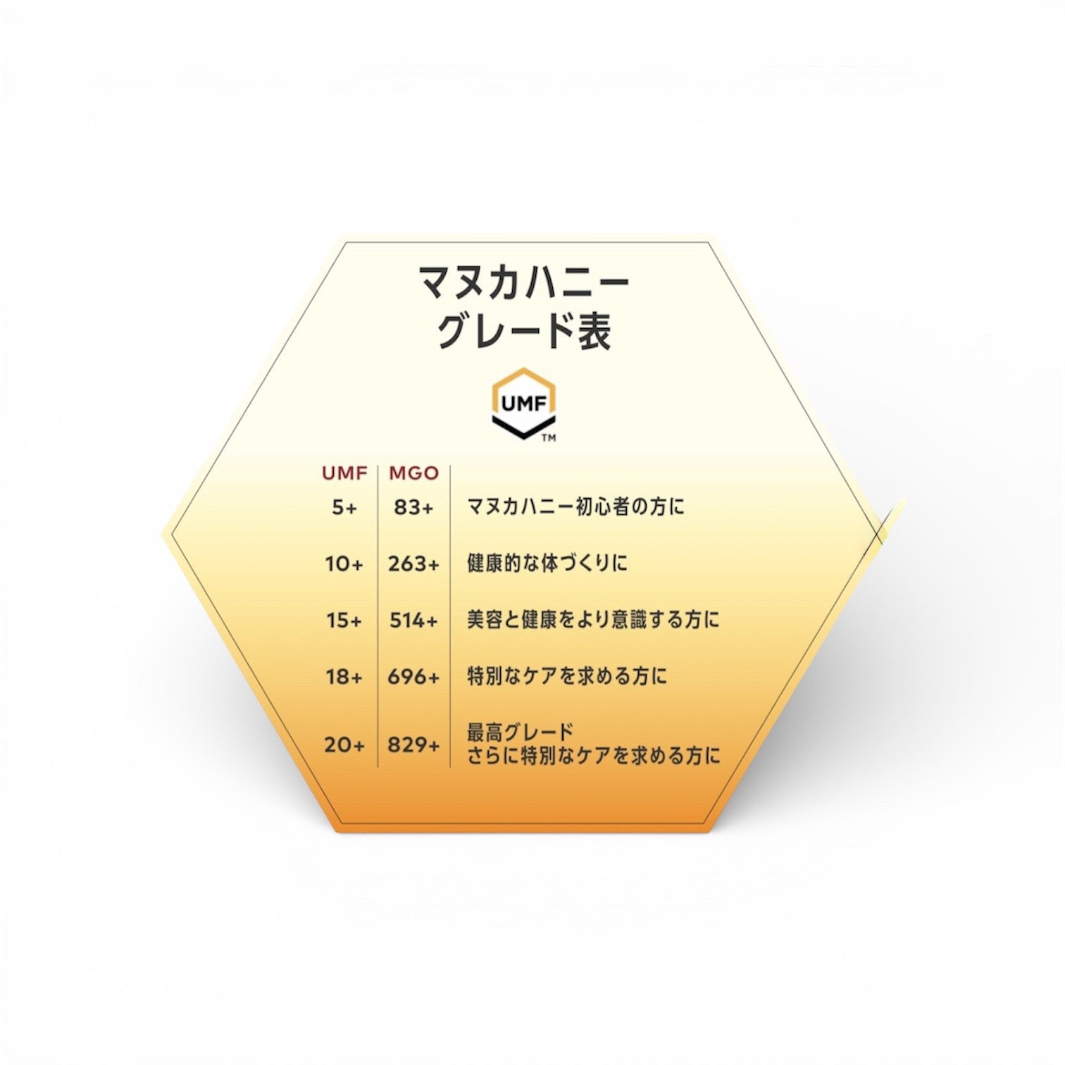 UMF5+ マヌカハニー 500g | マヌカハニー | マヌカハニーのコンビタ